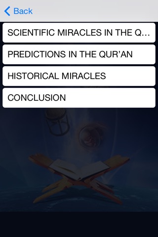 Al Quran Miracles - 100+ Islamic Articles - Scientific facts in Coran, Historical facts in Kuran, Predictions in Koran - For Muslim & non Muslims ( Islam ) screenshot 2