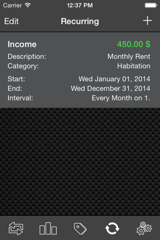 Money Log Ultimate Pro - Save your pocket money, track expenses and income screenshot 4