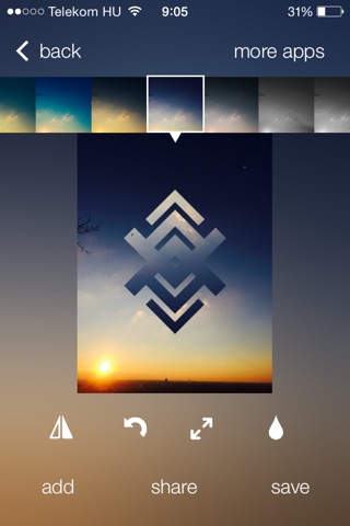 Reflection - Photo Editor with Geometric Shape Effects screenshot 3