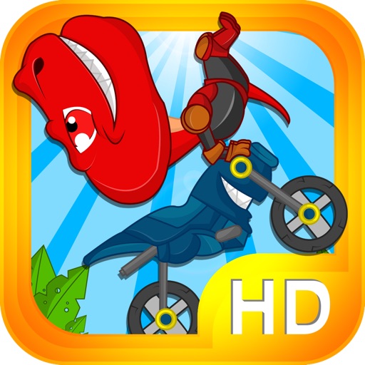 A Dinosaur Bike Race HD - Jurassic Rush icon