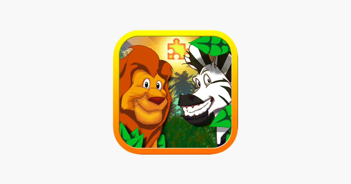 Jigsaw Zoo Animal Puzzle Kids Jigsaw Puzzles With Funny Cartoon Animals บน App Store - cartoon jigsaw puzzles box for roblox บน app store