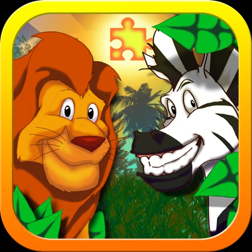 JigSaw Zoo Animal Puzzle - Kids Jigsaw Puzzles with Funny Cartoon Animals! iOS App