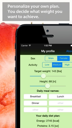 Easy Calorie Counter for your meals - Lose and track your we(圖5)-速報App