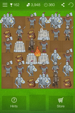 Magic Kingdom PRO - match 3 game with warriors, knights and castles in the middle ages screenshot 2
