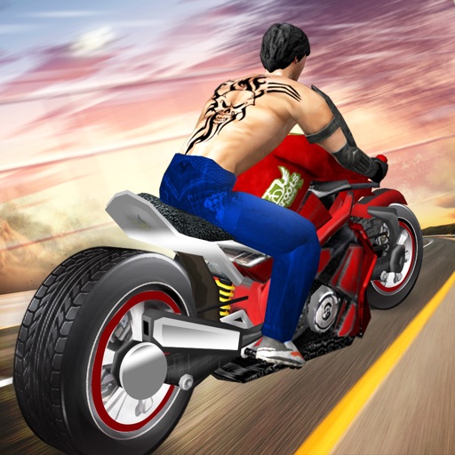 Muscle Bike Racing (Free 3D Race) Icon