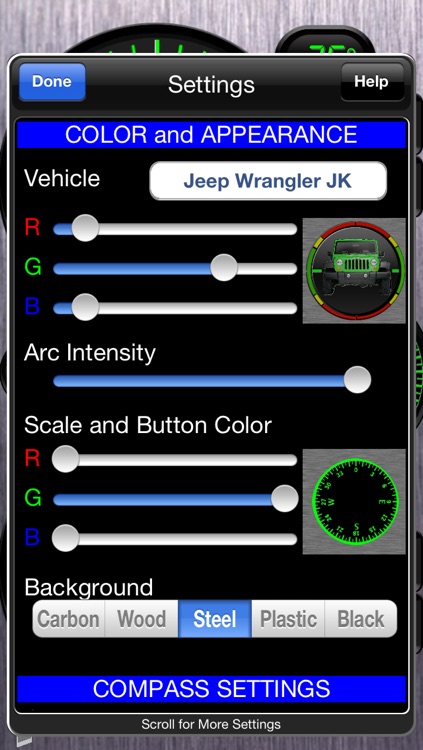 Vehicle Clinometer / Tilt meter screenshot-3