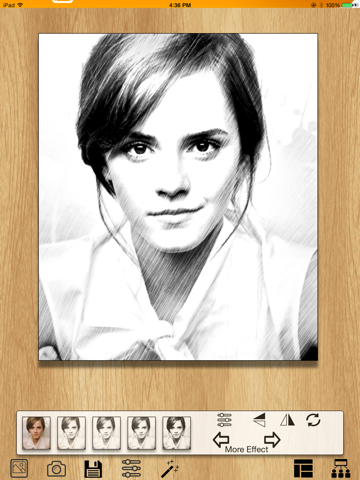 Screenshot #5 pour Photo Sketch - Pencil Drawing HD
