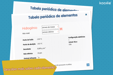 kookie - Periodic table of elements screenshot 2