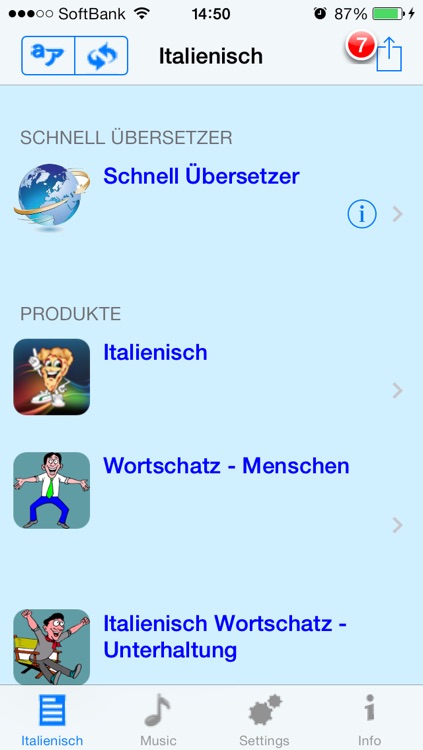 Italienisch - Talking German to Italian Phrasebook + Translator screenshot-4