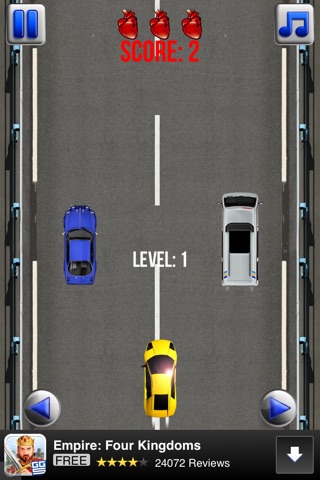 2D Real Super-car Racing Game - Play Free Fast Highway Racer Games screenshot 2