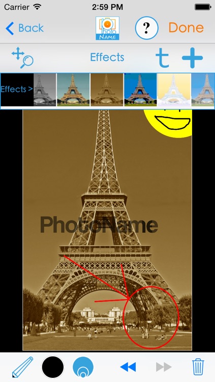 PhotoName plus : Add texts and captions to your pictures. screenshot-4