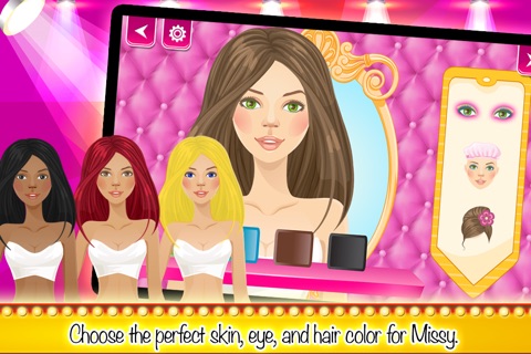 Dressing Up Missy International: beauty fashion show and princess party dress up doll games for girls screenshot 2