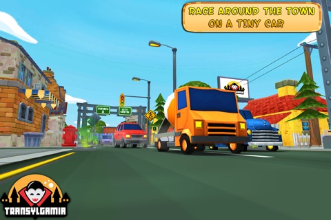 Cartoon Race 3D Car Driver screenshot 2