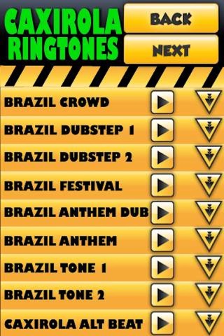 Caxirola Ringtones screenshot 2