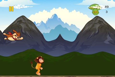 Amazing Wild Lion Tap Jump - Running Animals Jungle Run screenshot 2