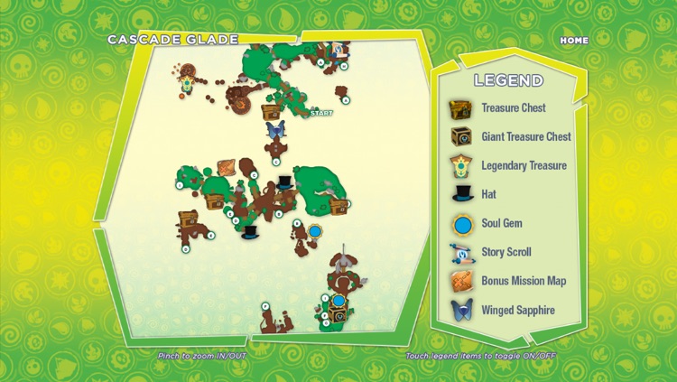 Skylanders SWAP Force Official Map App