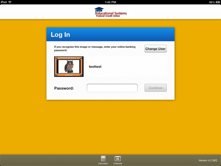 Educational Systems Federal Credit Union for iPad