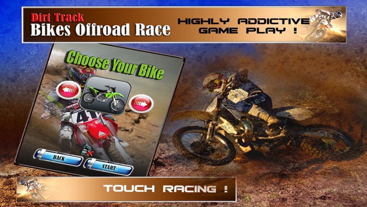 Dirt Track Bikes OffRoad Race