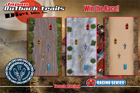 Japan Outback Trails Dirt Bike race - Free screenshot 3