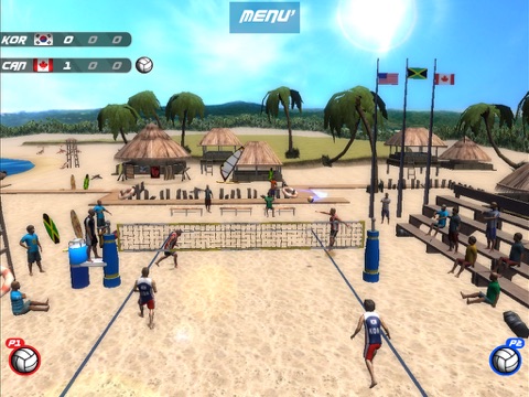 Beach Volley Motion Sensing screenshot 4