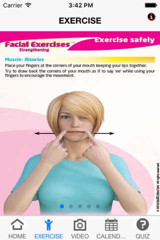 Exercise Facial Strengthening screenshot 2