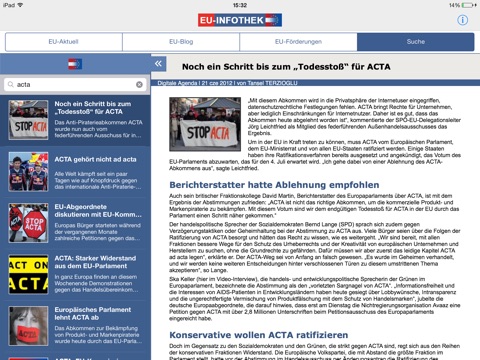 EU-Infothek iPad Edition screenshot 4