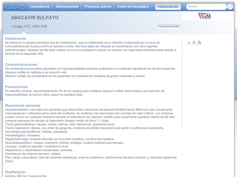 Vademécum VGM Colombia VIP screenshot 3