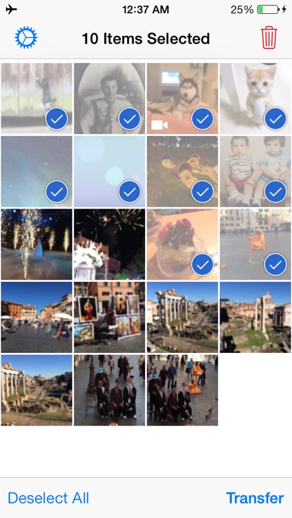 Rollit, photo transfer app