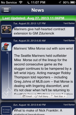 Seattle Baseball Live screenshot 4