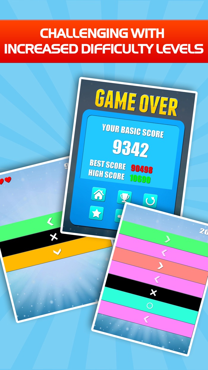 Swipe  Tap - free finger challenge game