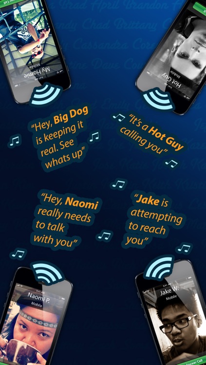 Caller ID Ringtones - HEAR who is calling screenshot-3