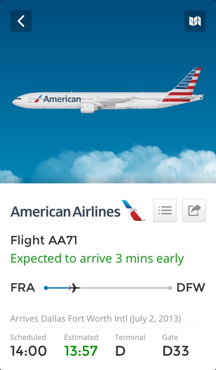 Flight Finder - Live Flight Status