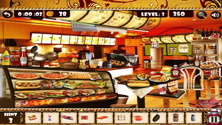 Hidden Object Family Fast Food screenshot-4