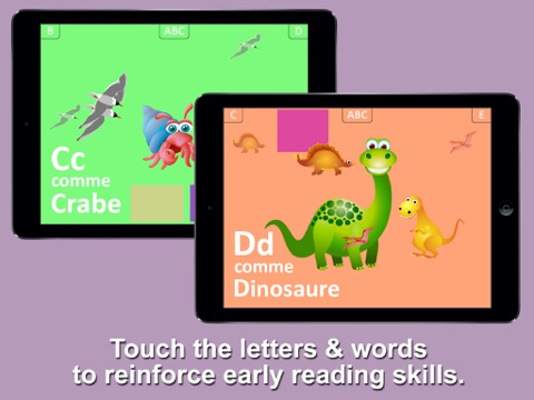 Apprendre l'alphabet en s'amusant (complet) - Jeux pour apprendre l'alphabet screenshot 2