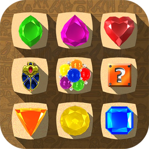 Jewel Drops - Match three puzzle icon