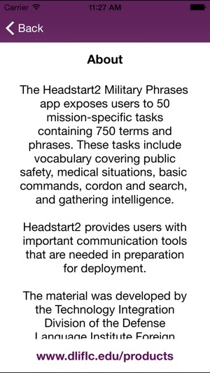 Headstart2 French Military Phrases(圖2)-速報App