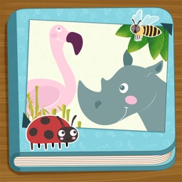 Animals Picture Book: Kids first words and Games