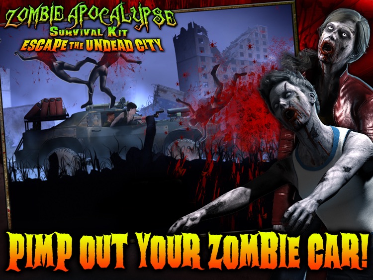 Zombie Apocalypse Survival Kit: Escape the Undead City HD screenshot-3