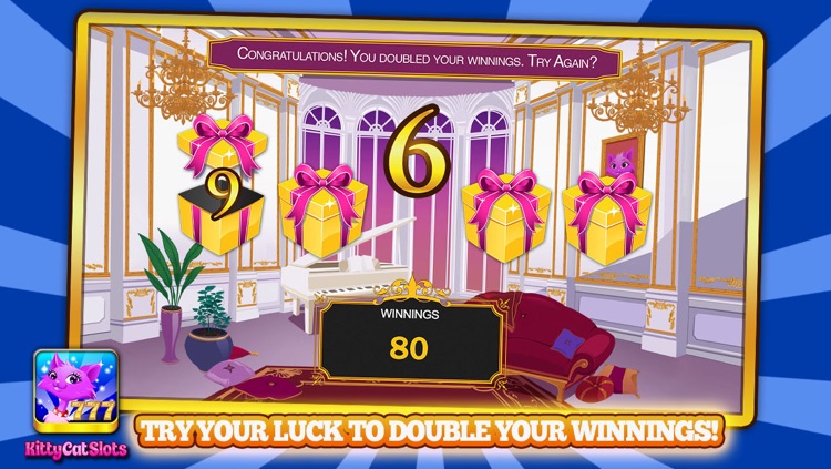 Kitty Cat Slots™ – FREE Premium Casino Slot Machine Game screenshot-3