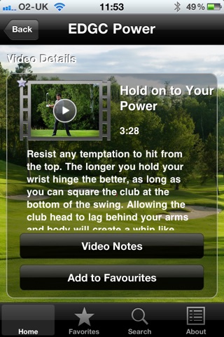 Golf Coach Power screenshot 4