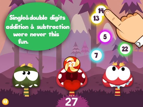 Moca Math:Mushroom Garden screenshot 2
