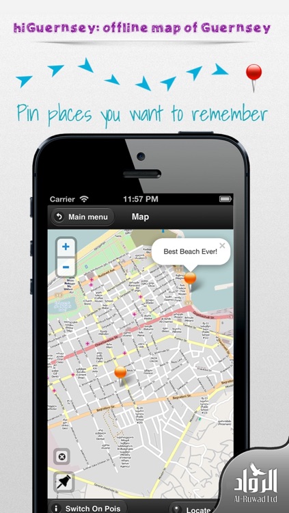 hiGuernsey: offline map of Guernsey