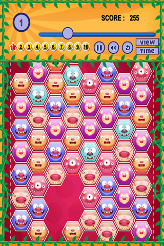 A Fun Monster Match Game - Scary Galaxy of Fluffy Puzzle Pets screenshot 3