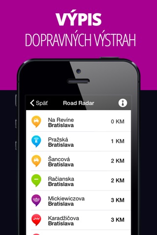 Cestný Radar screenshot 4