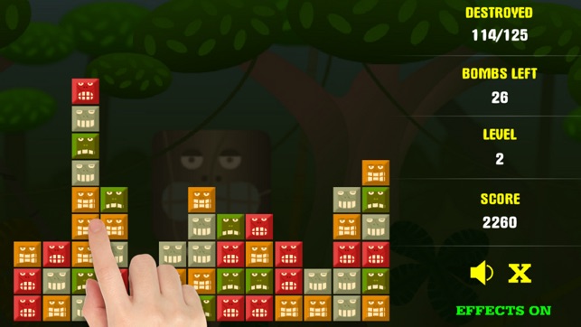 Jungle Blocks Collapse - Free Puzzle Brain Game(圖3)-速報App