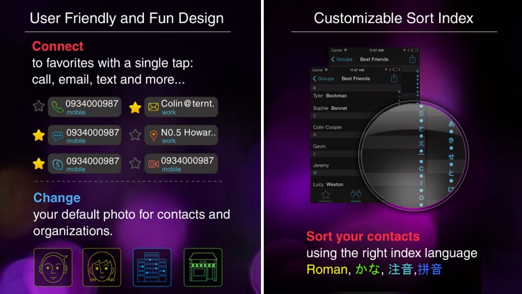 Tacts: Smart Contact Manager, Group Text & Email and Favorites screenshot-4