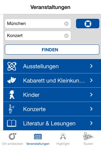 Oberbayern App von Das Örtliche - Mit dem mobilen Reiseführer für München und die Region wird Ihr Urlaub noch schöner! screenshot 4