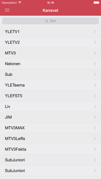 How to cancel & delete Suomalainen Televisio Ilmaiseksi Guide from iphone & ipad 1