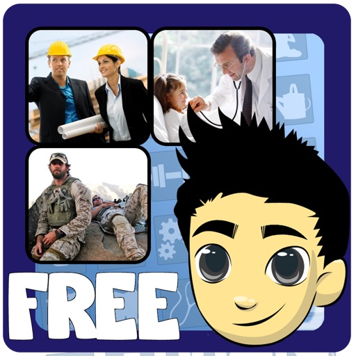 4 pics guess the word of profession quiz game - Train your mind up mate and become number one! FREE by The Other Games