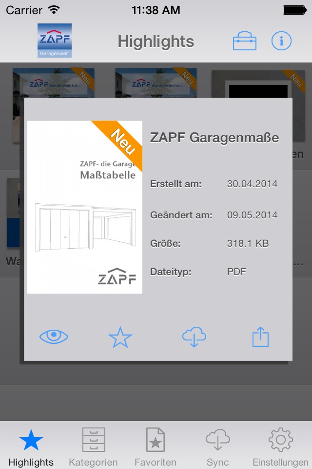 Garagen ZAPF screenshot 4